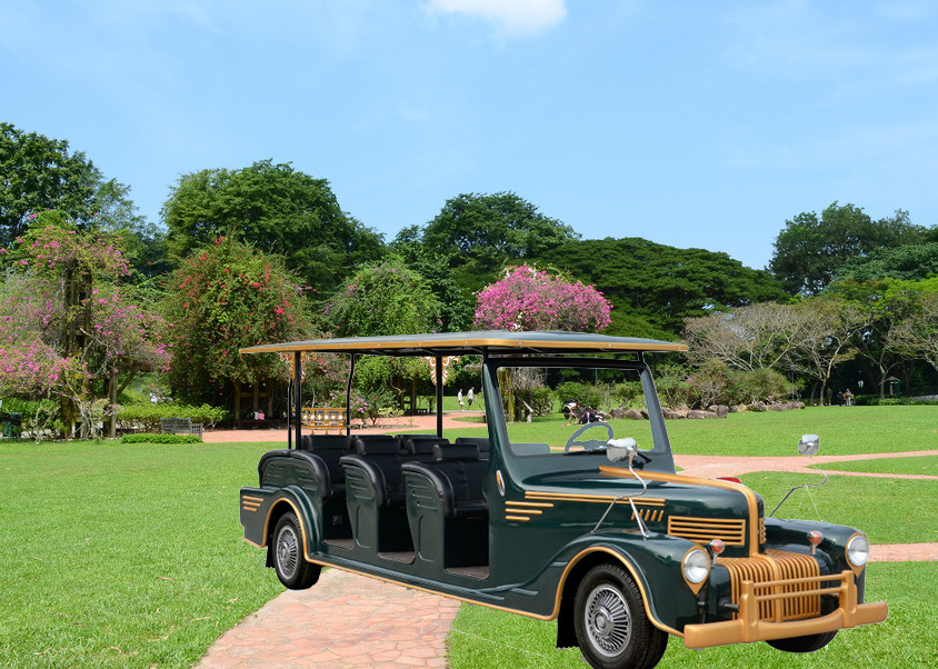 11座電動老爺車（紅